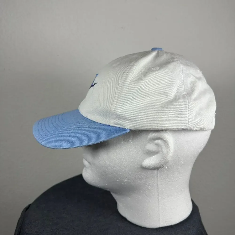Nike Men's White and Blue Hat